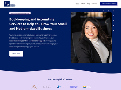 EO CPA | Squarespace Web Design