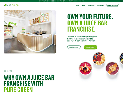 PureGreen | Squarespace Web Design