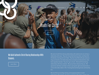 Youth For Christ | Squarespace Web Design css design html javascript squarespace