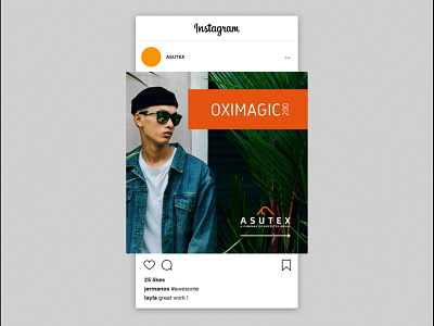 Carousel OXIMAGIC 200 | Asutex branding carousel design graphic design illustration instagram logo post social