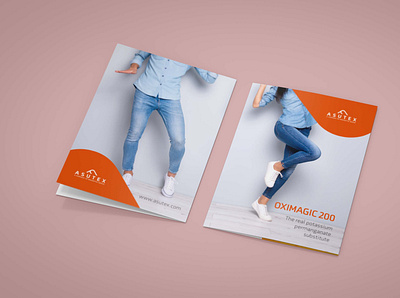 OXIMAGIC 200 | Asutex Brochure branding corporate identity corporate image flyer flyers graphic design illustration