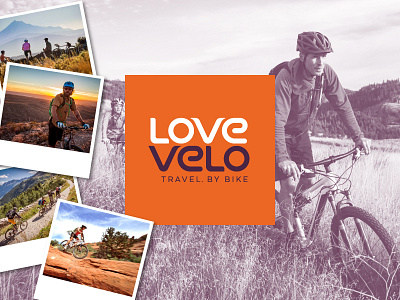 Love Velo Brand Identity bike brand cycle cycling experience identity logo love memories velo