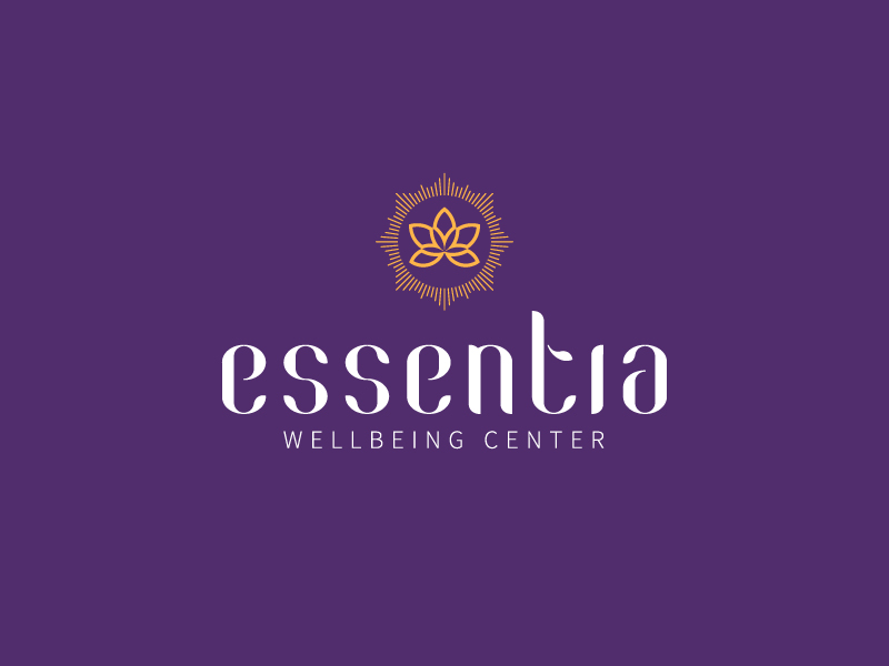 Essentia Wellbeing Center Brand Identity