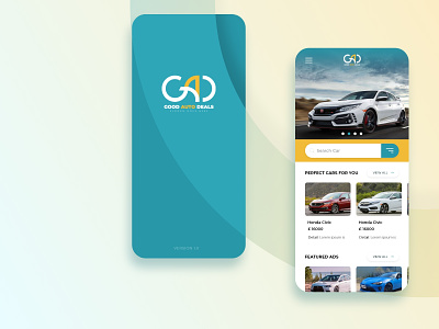 Rental Car App design adobe photoshop adobe xd app design figma mobile app design ui