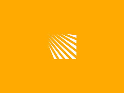 Solar panels system ci cielma corporate identity logo mark minimalist orange simple solar panels square strong white