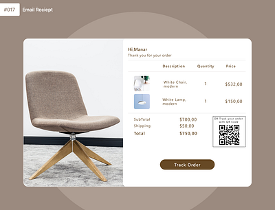 Email Receipt/Day17/Daily ui challenge daily challenge design ui
