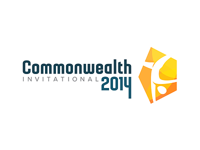 Commonwealth Invitational Logo branding competition event gymnastics logo olympics sports