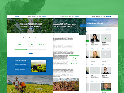 WINnERS website africa branding climate change farming food logo sustainable web design website