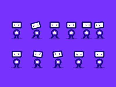 Prowler.io mascot design ai bot brand branding emotions gaming logo mascot robot vector