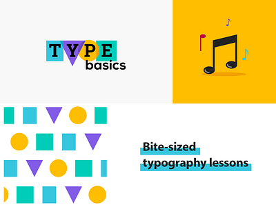 Type Basics brand branding geometry learning lessons logo tutorials type typography vector