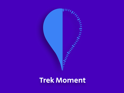 Trek Moment logo branding logo