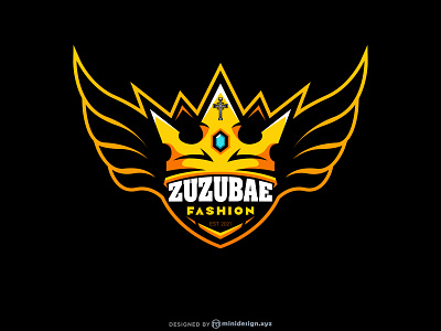 Fashion Brand Logo Design (ZUZUBAE)