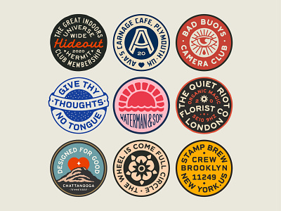 Badges, badges, badges by Luke Harrison on Dribbble
