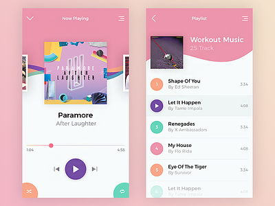 Music App UI