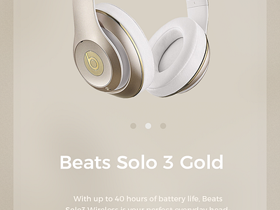 Headphones App by Giga Tamarashvili on Dribbble