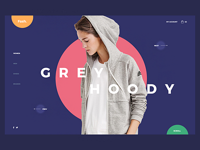 Fashion3 design e commerce fashion landing product shop ui ux web website