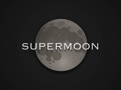 Supermoon-2 illustration moon night sketch