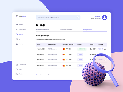 Billing Page