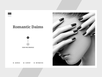 Daily UI #002 daims design portrait ui ux web