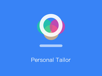 Personal Tailor design fashion idea illustration light logo minimalist simple ui ux white