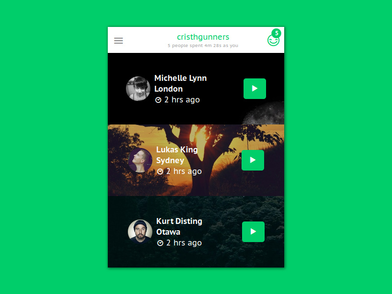 Day 036 Beme IOS  App  by Cristhofer Andana Alcaino 