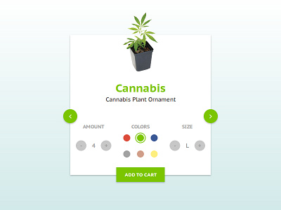 Product Card - Cannabis Ornament