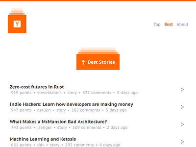 Minimal Hacker News - Best Stories