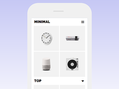 Minimal app css design flat html js minimal mobile ui uidesign ux website