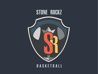 Fantasy Basketball League Logo Idea #2