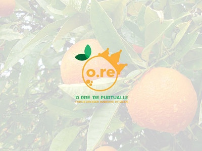 O.re orange cultivation - logo brand