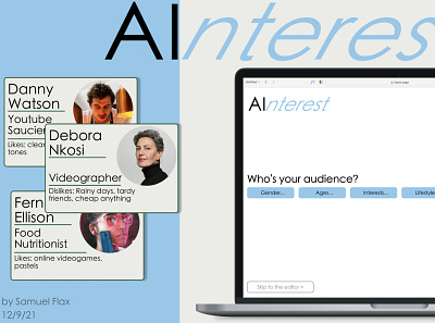 AInterest Content Generator ai slide