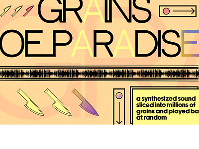 Grains of Paradise // granular synthesis gradient stylesheet synthesis ui