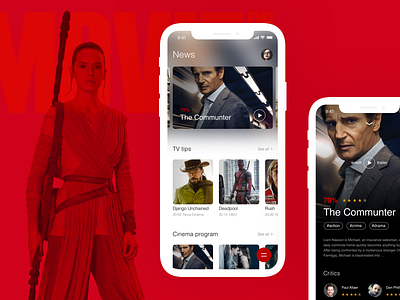 Concept for Movie app