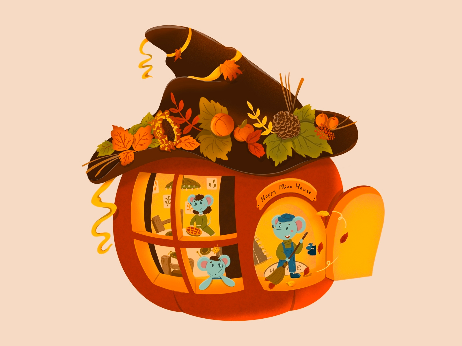 The day before Halloween by Tatiana Ihnatieva on Dribbble