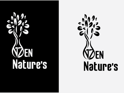 Nature's Zen (Concept) 3d branding companylogo design graphic design illustration logo logodesign logodesigncontest vector