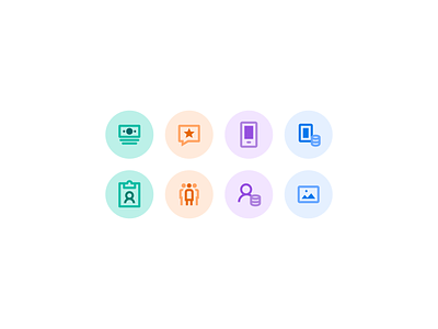 Icons for a client