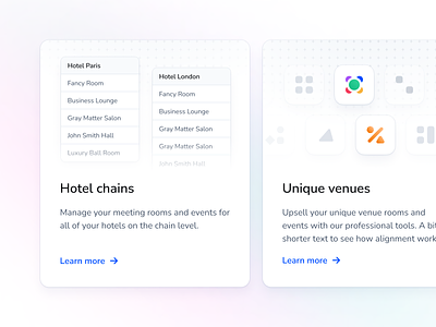Link card border shadow card card link component design elevation figma gradient gradient mask landing page light react shadow smooth ui website