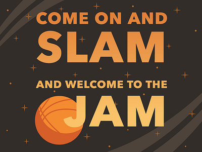 Welcome to the Space Jam basketball dribble dunk jam looney tunes michael jordan mj quad city djs slam space space jam