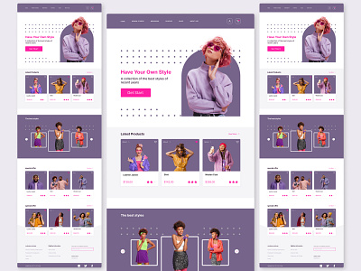 Clothing store site app app designs design dress ui illustration mobaile product designer store ui ui ui ux ux web design