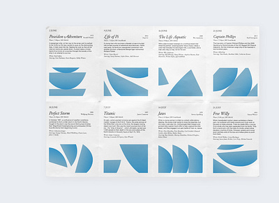 Film Festival Brochure brochure design graphic design illustration typography