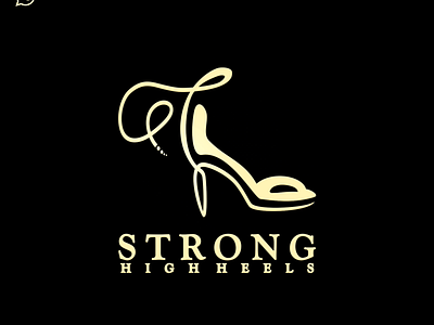 STRONG HIG HEELS branding design graphic design logo motion graphics
