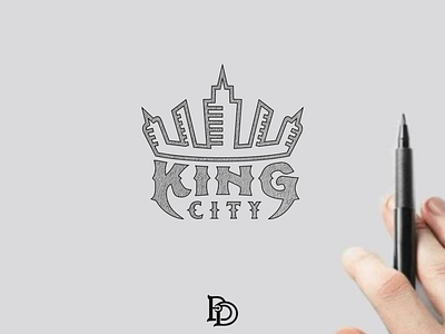 KING CITY MONOGRAM LOGO branding design graphic design illustration logo motion graphics typography vector