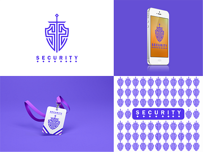 ss security branding design graphic design illustration logo motion graphics security typography ui ux vector