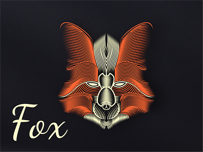 fox branding design fox graphic design illustration logo motion graphics typography ui ux vector