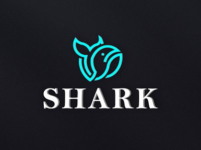 shark logo branding design graphic design illustration logo motion graphics shark typography ui ux vector