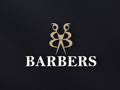 barbers logo barbers branding design graphic design illustration logo motion graphics typography ui ux vector