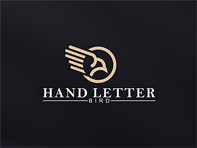 hand letter bird logo concept bird branding design graphic design hand illustration logo motion graphics typography ui ux vector