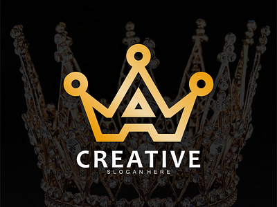 A + Crown logo branding design graphic design illustration logo motion graphics typography ui ux vector
