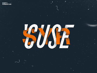 Syracuse - 'CUSE cuse design grit illustration new york orange photoshop procreate syracuse texture