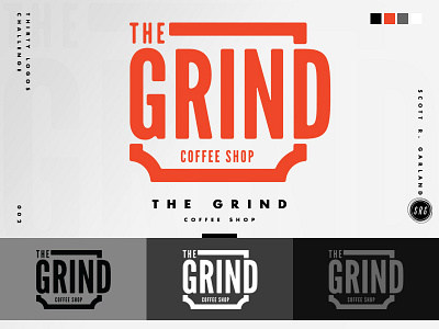 ThirtyLogos Challenge - The Grind create design illustrator logo office photoshop thirty logos thirtylogos